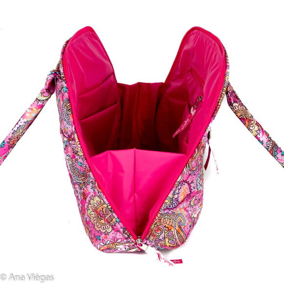 Bolsa Trapézio Rosa